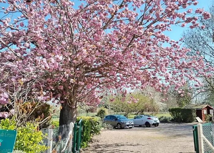 Domaine Des Cerisiers - Acces Direct Piste Cyclable Reliant Honfleur - Parking Prive - Grand Jardin Holiday home Berville-sur-Mer